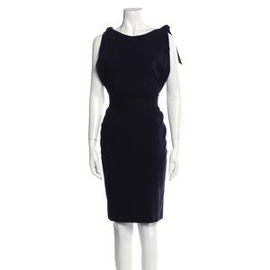 Dolce and Gabbana silk sheath dress